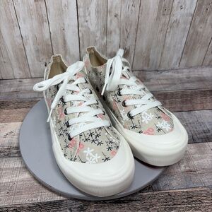 Rocket Dog Jazzin Plus Women’s Natural Floral Sneakers Size 8